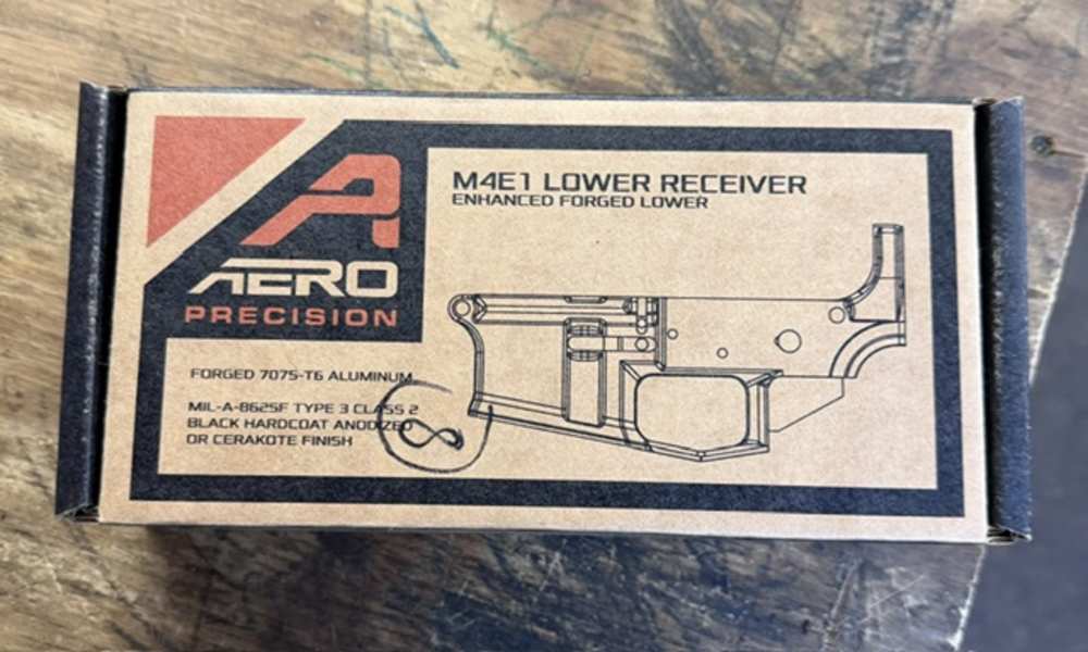 Aero Precision M4E1 Stripped Lower Receiver Anodized-img-0