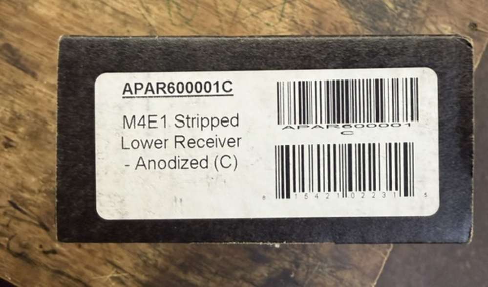 Aero Precision M4E1 Stripped Lower Receiver Anodized-img-1