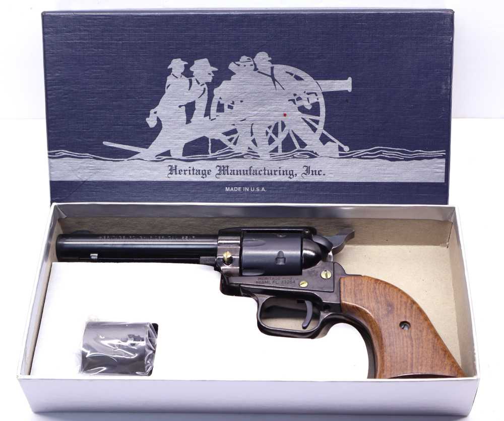 Heritage Rough Rider, .22 LR (Extra .22 Mag Cyl) with Original Box-img-1