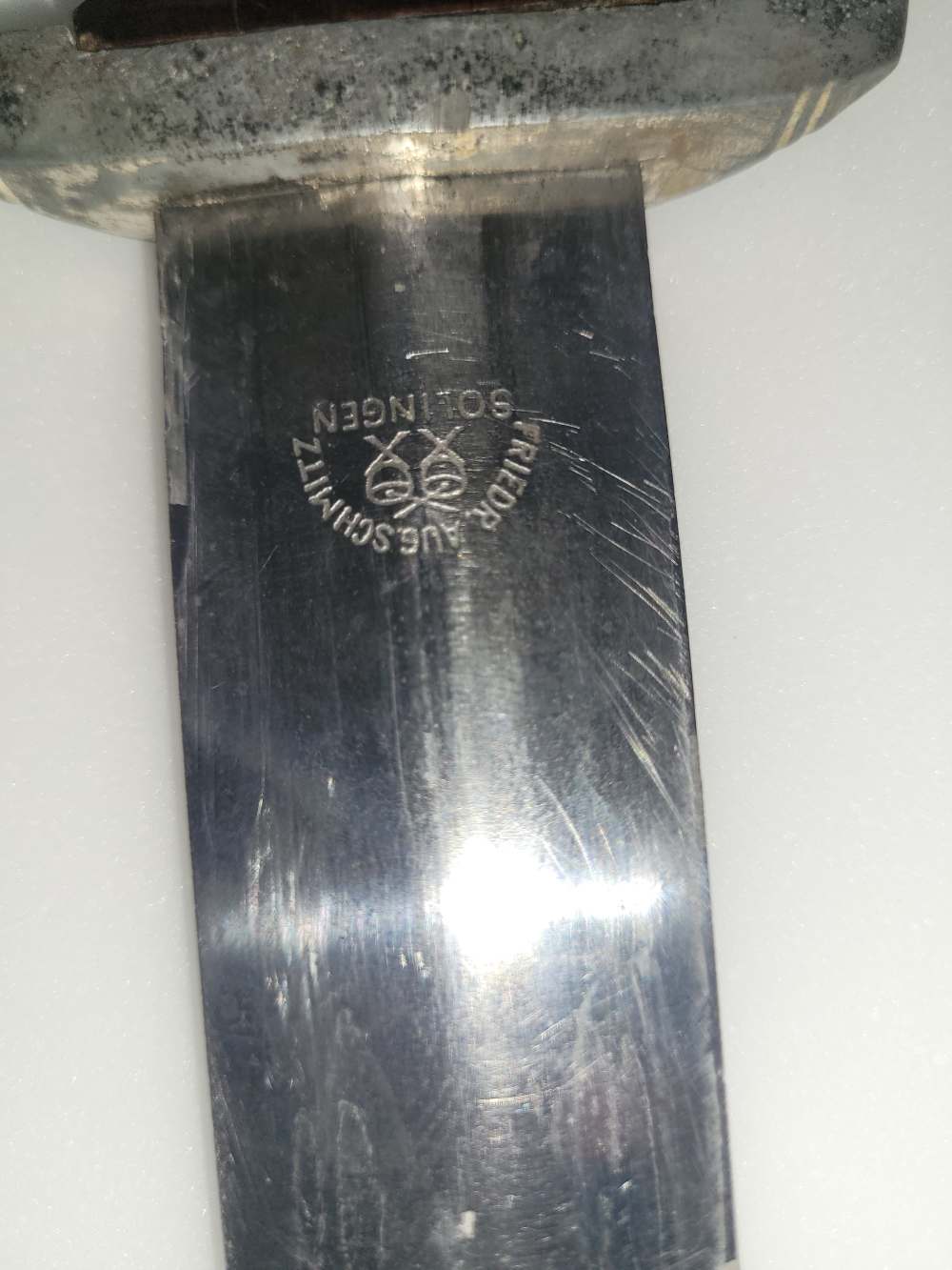 Original SA Dagger. WW2. A FAIRY RARE Manufacturer, Friedrich Aug.Schmitz-img-4