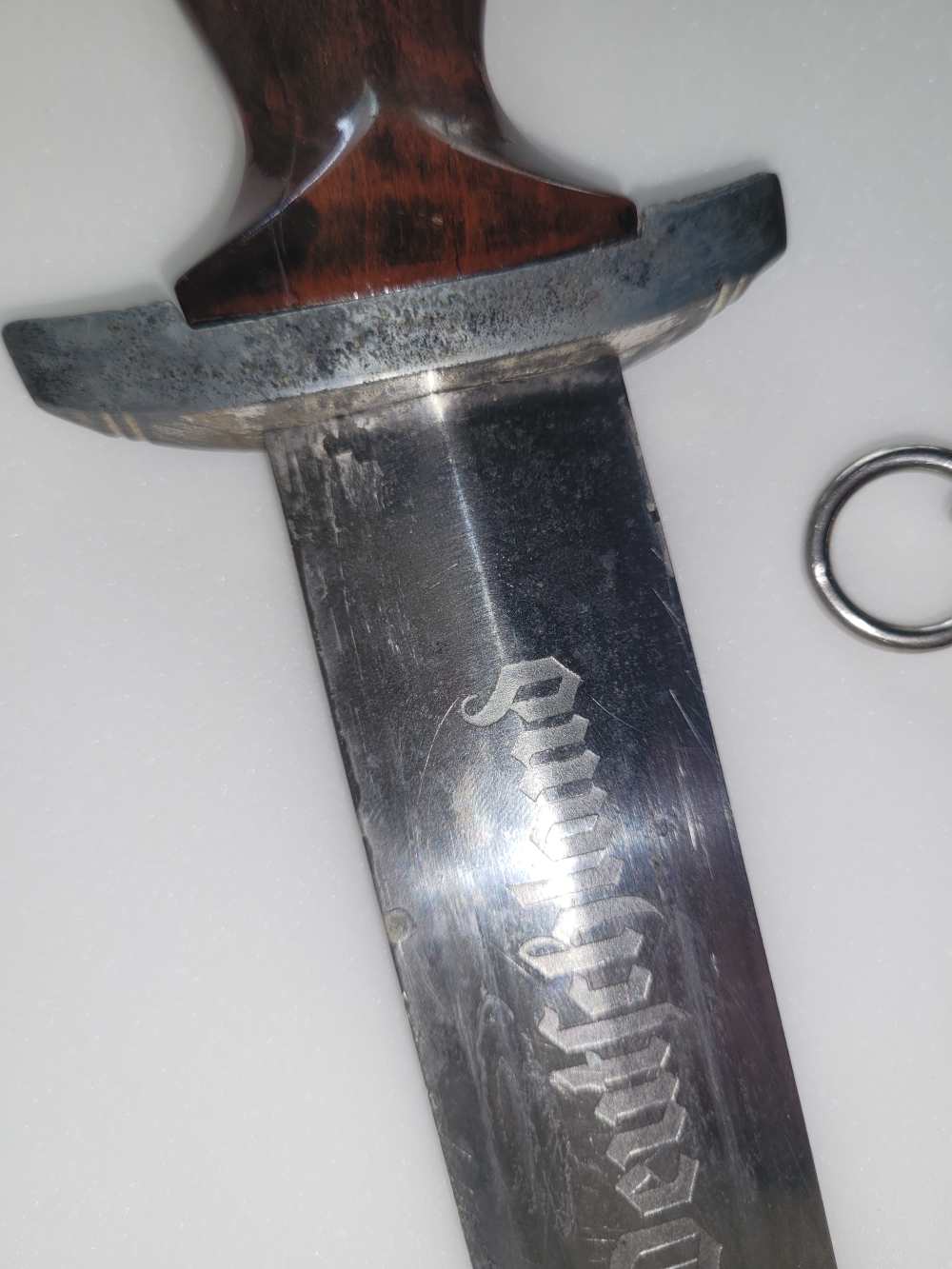 Original SA Dagger. WW2. A FAIRY RARE Manufacturer, Friedrich Aug.Schmitz-img-2