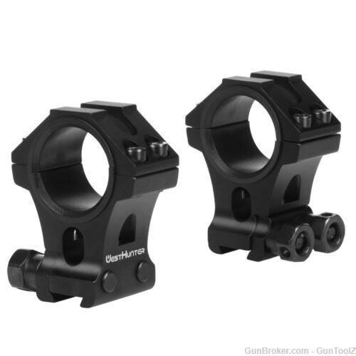 West Hunter 11mm Dovetail Mount Ring 30mm/1 inch black great product! LOW$-img-0
