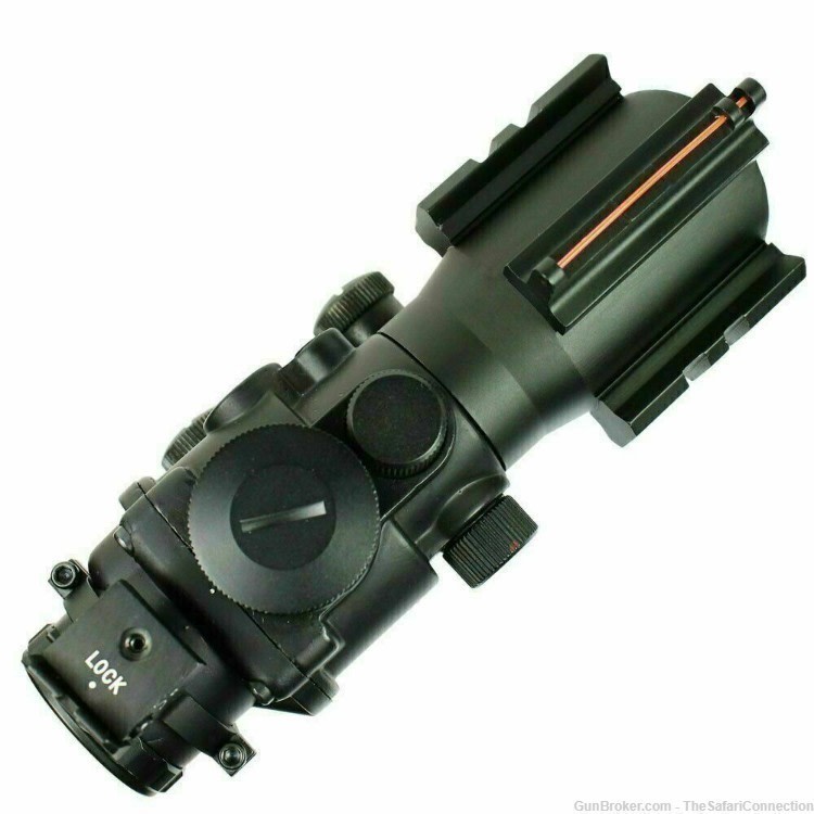 GunToolZ ACOG style 4x Black, Red, Green & Blue Chevron Scope GREAT VALUE!-img-3