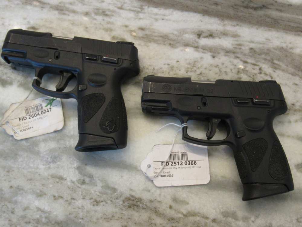 Pkg of Two Taurus 9mm Pistols $.01 Start No Reserve-img-0