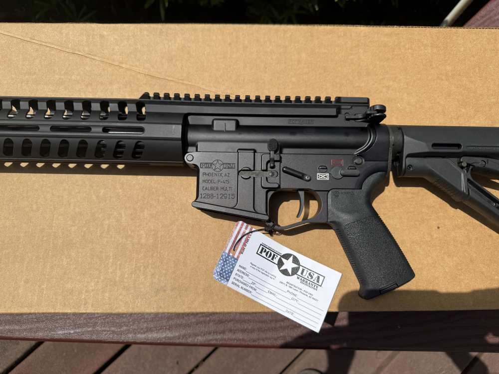 Patriot Ordnance Factory POF P-415 Edge, never fired  (my closet queen)-img-4