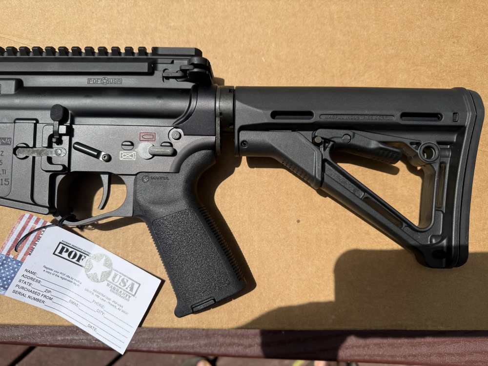 Patriot Ordnance Factory POF P-415 Edge, never fired  (my closet queen)-img-3