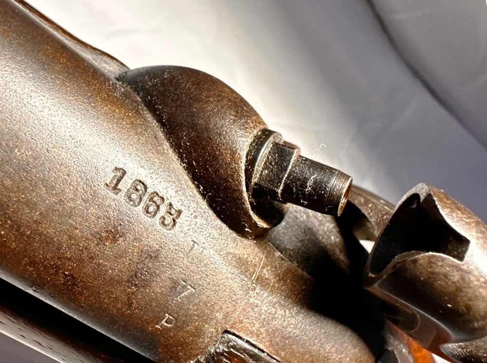 Fine Civil War Remington M1862 Zouave Rifle, Mfrd 1863, with Bayonet & Frog-img-5
