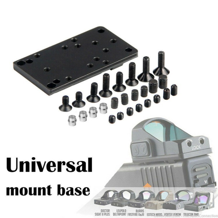 GunToolZ Glock Universal Sight Mount Plate LOW$ HIGH QUALITY!-img-10
