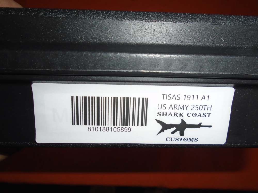 TISAS 1911 US ARMY 250TH  BY SHARK COAST TACTICAL NIB-img-10