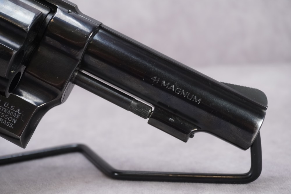 Smith & Wesson Model 58 .41 Magnum 4" Blued N-Frame Revolver-img-7