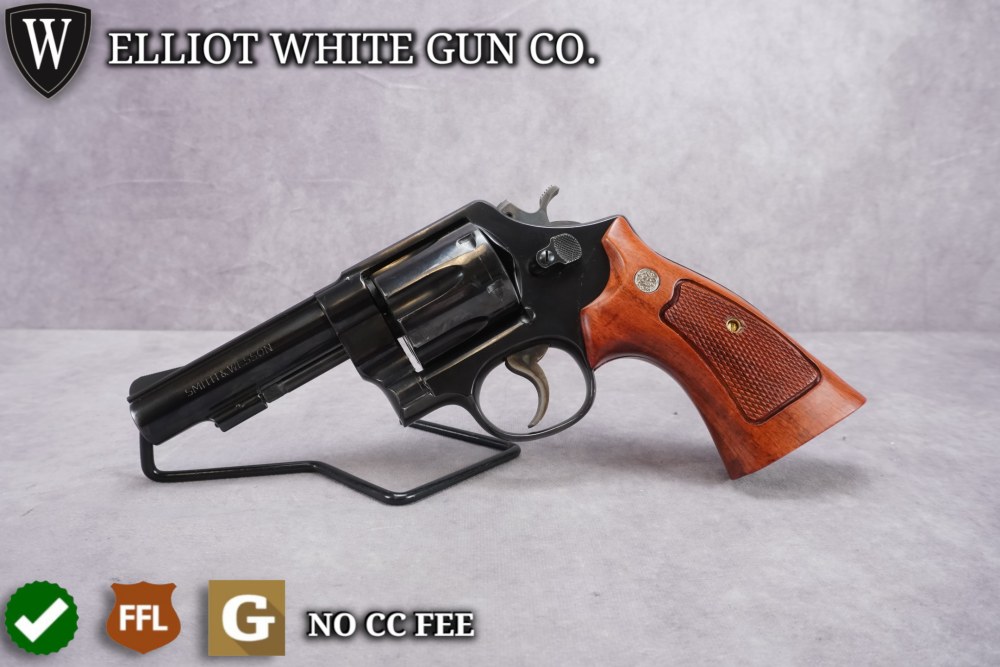 Smith & Wesson Model 58 .41 Magnum 4" Blued N-Frame Revolver-img-0