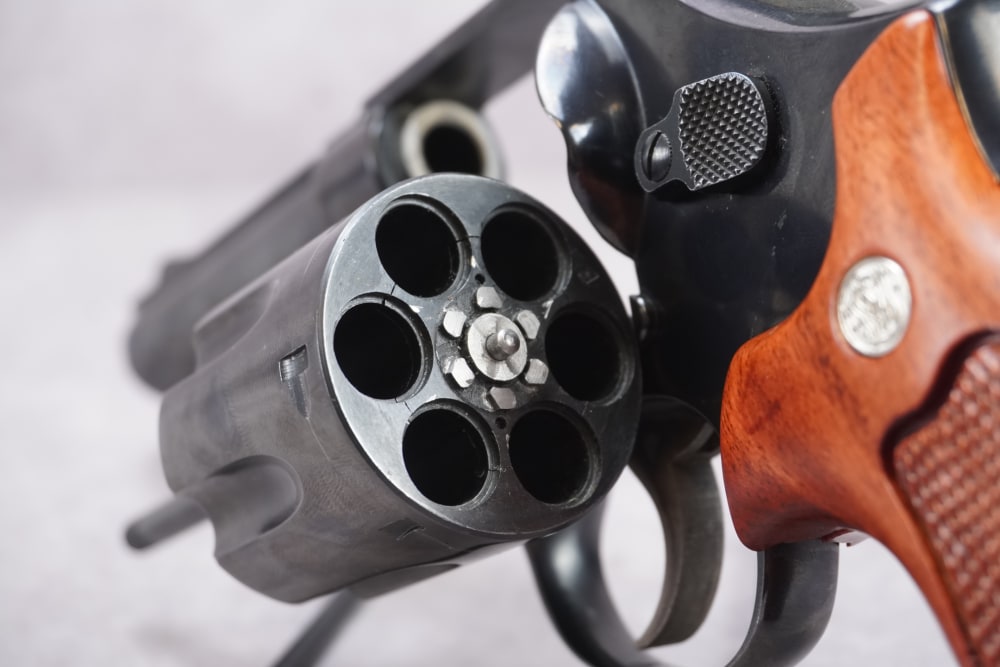 Smith & Wesson Model 58 .41 Magnum 4" Blued N-Frame Revolver-img-14
