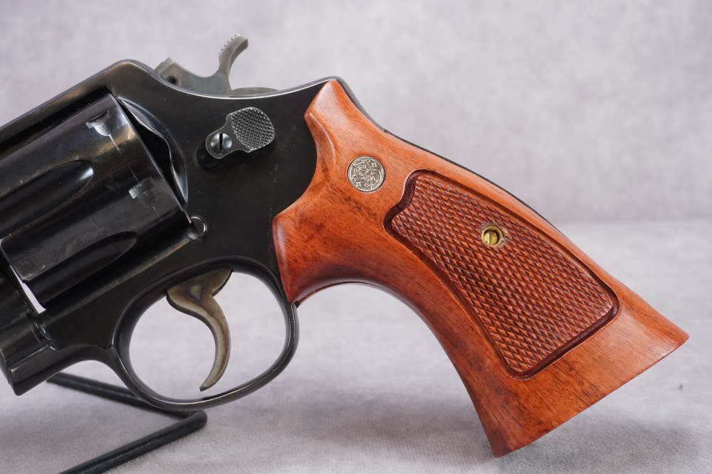 Smith & Wesson Model 58 .41 Magnum 4" Blued N-Frame Revolver-img-1