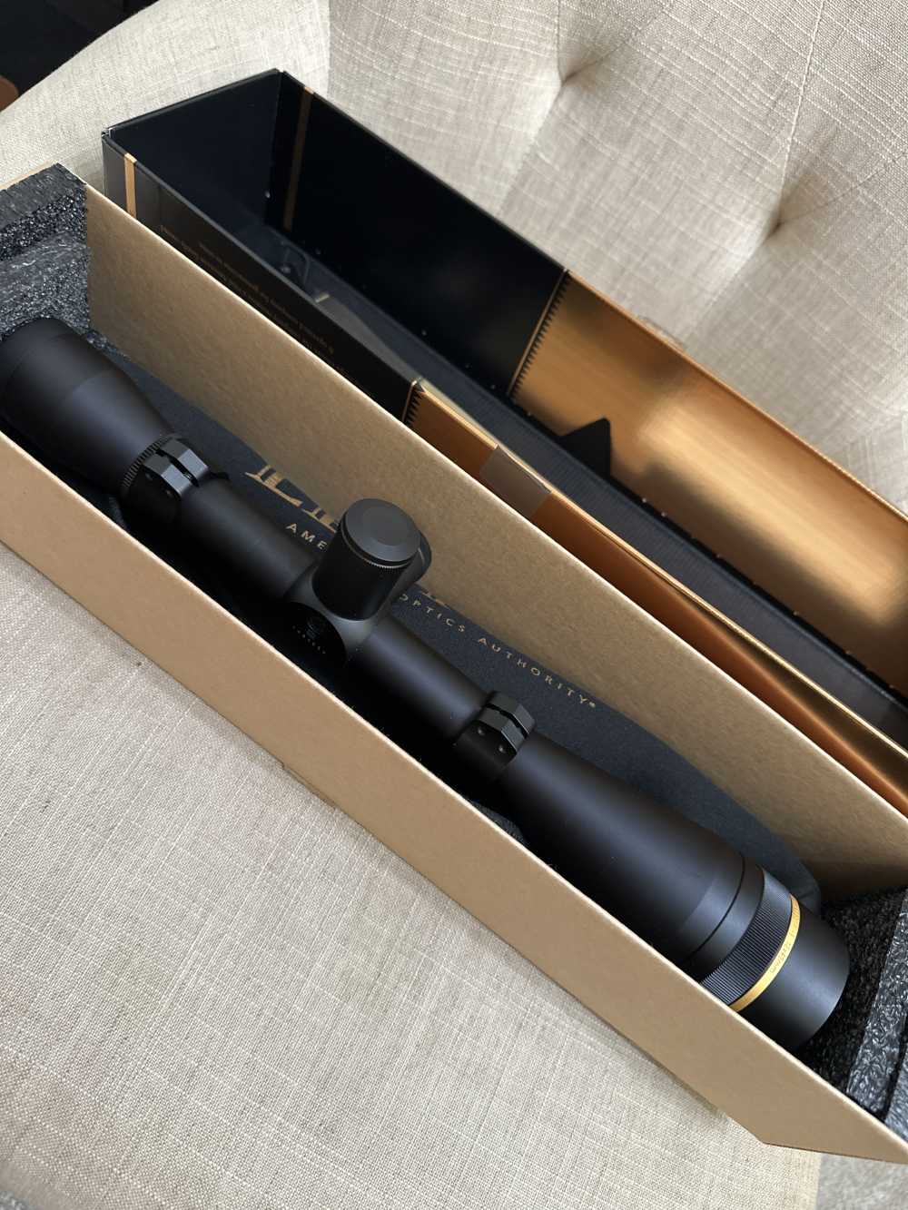 Leupold FX-3 12x40mm Adjustable Objective Target Matte Rifle Scope 66830-img-4