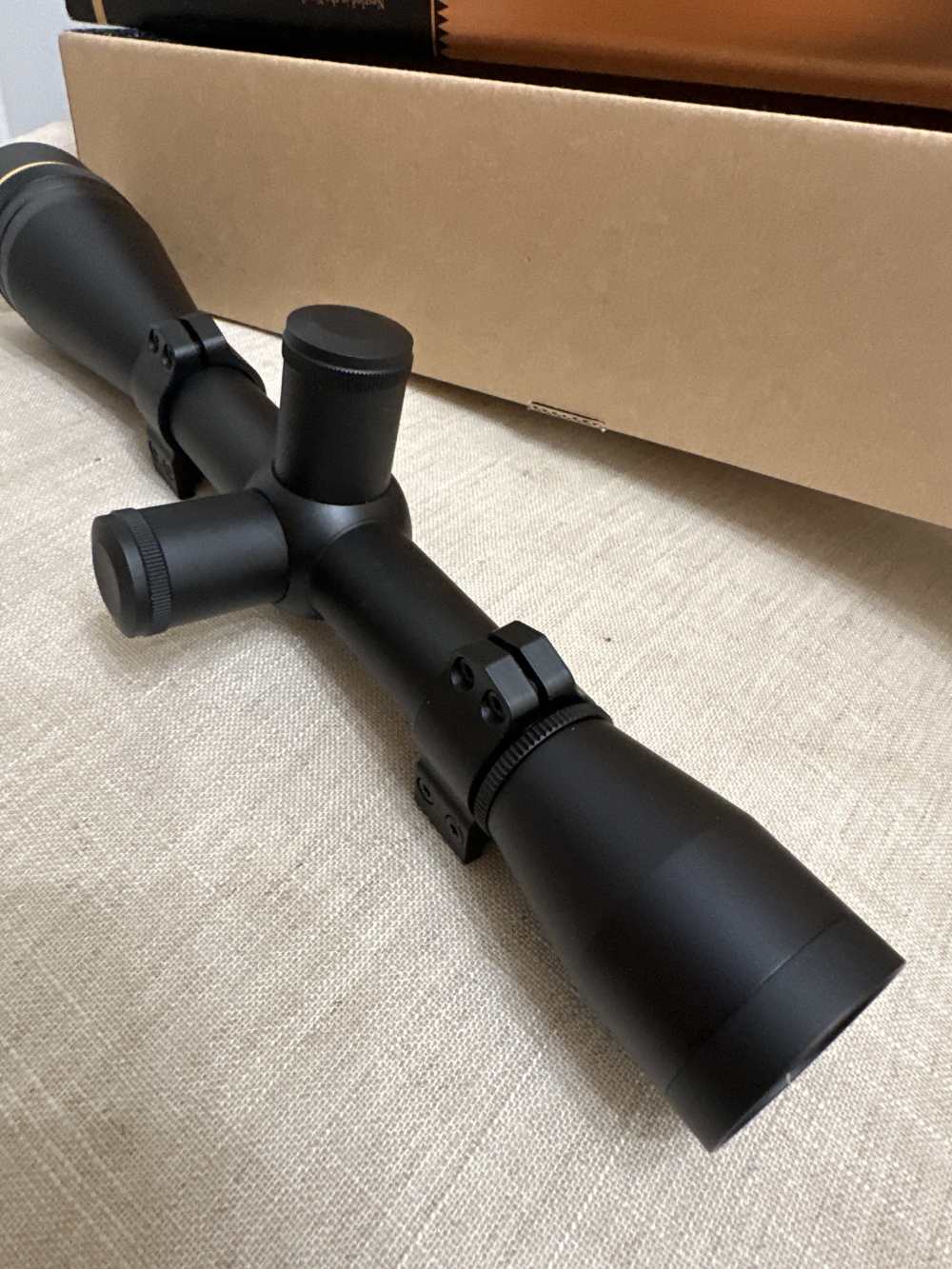 Leupold FX-3 12x40mm Adjustable Objective Target Matte Rifle Scope 66830-img-6