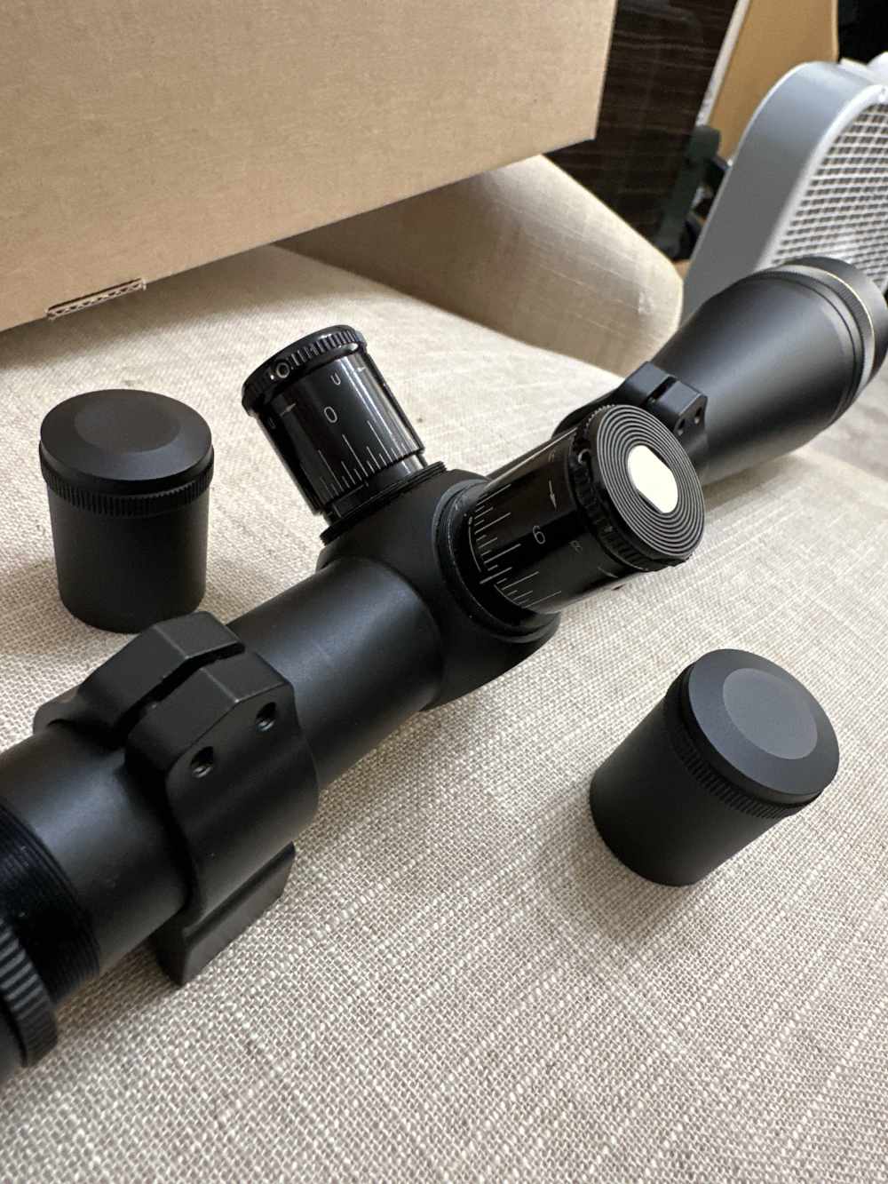 Leupold FX-3 12x40mm Adjustable Objective Target Matte Rifle Scope 66830-img-8