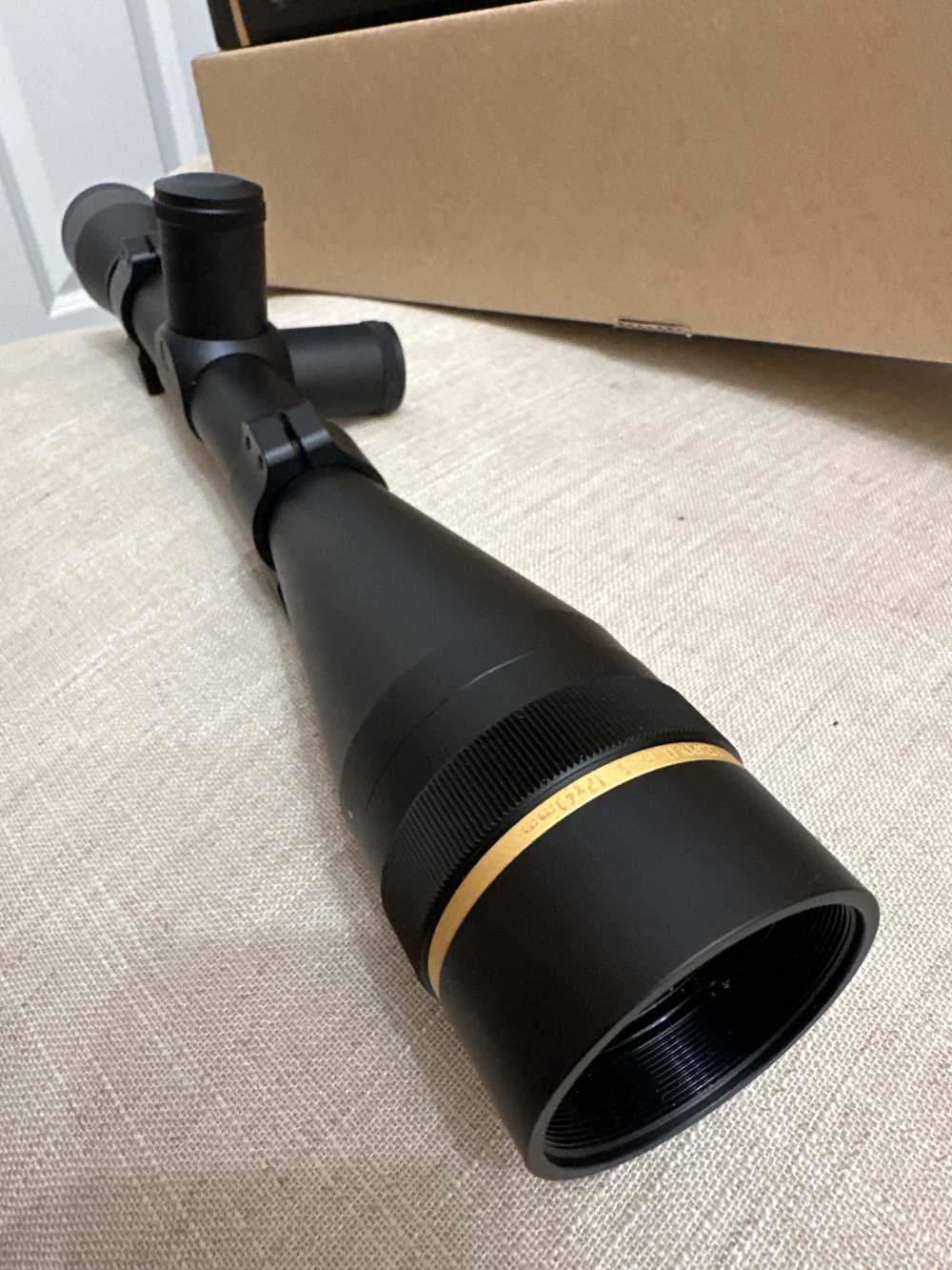 Leupold FX-3 12x40mm Adjustable Objective Target Matte Rifle Scope 66830-img-5