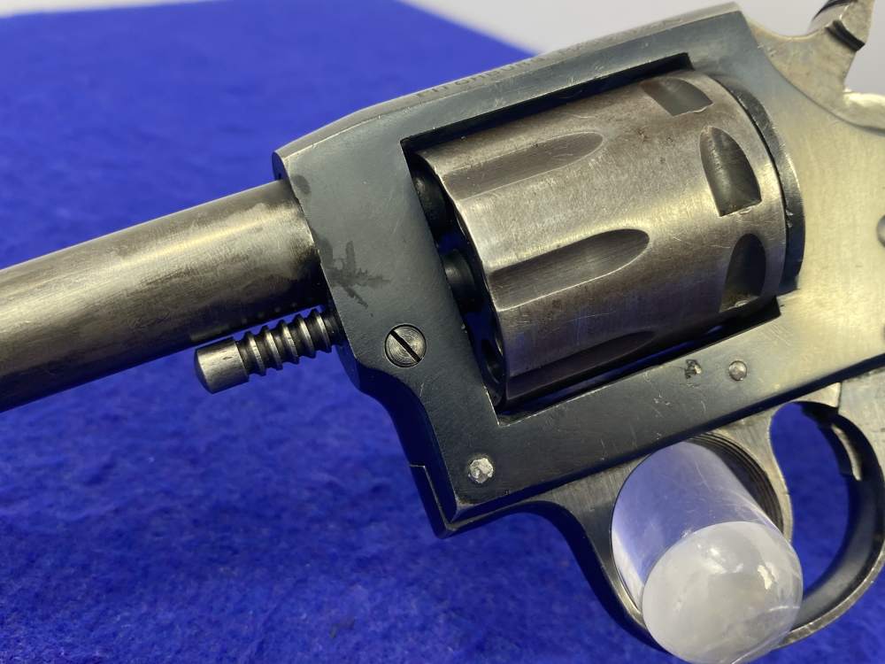 1955 Iver Johnson 55 Target .22LR 6" *8-SHOT REVOLVER WITH OWLS HEAD GRIPS*-img-7