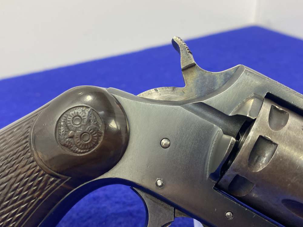 1955 Iver Johnson 55 Target .22LR 6" *8-SHOT REVOLVER WITH OWLS HEAD GRIPS*-img-12