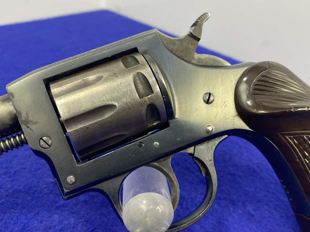 1955 Iver Johnson 55 Target .22LR 6" *8-SHOT REVOLVER WITH OWLS HEAD GRIPS*-img-6