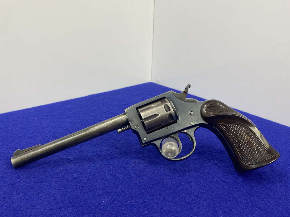 1955 Iver Johnson 55 Target .22LR 6" *8-SHOT REVOLVER WITH OWLS HEAD GRIPS*-img-32