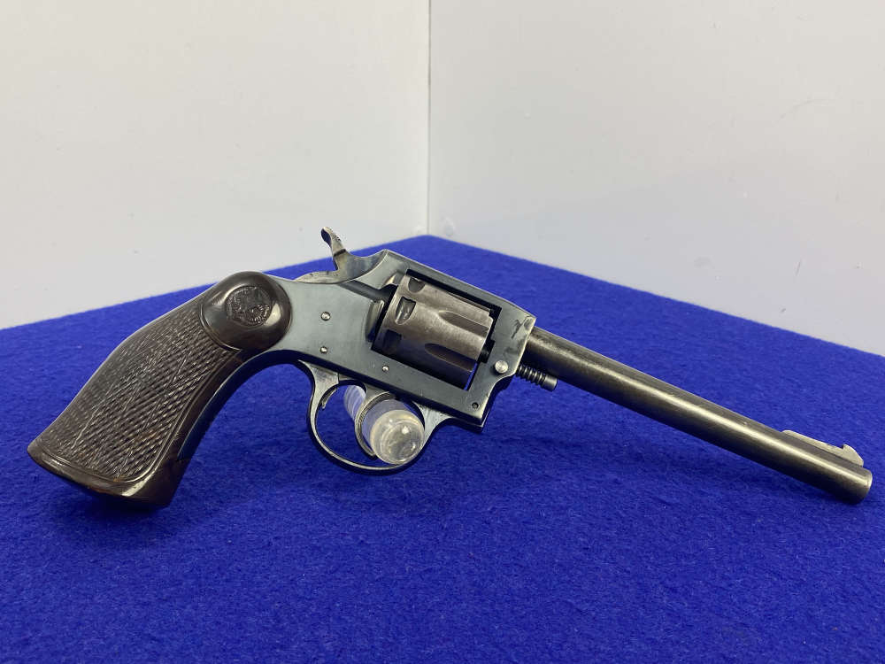 1955 Iver Johnson 55 Target .22LR 6" *8-SHOT REVOLVER WITH OWLS HEAD GRIPS*-img-10