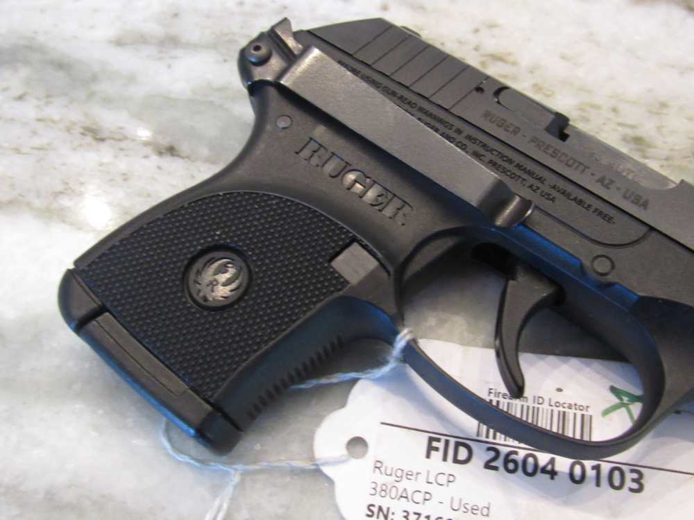 Pkg of Two Ruger LCP 380 auto Pistols $.01 No Reserve-img-1