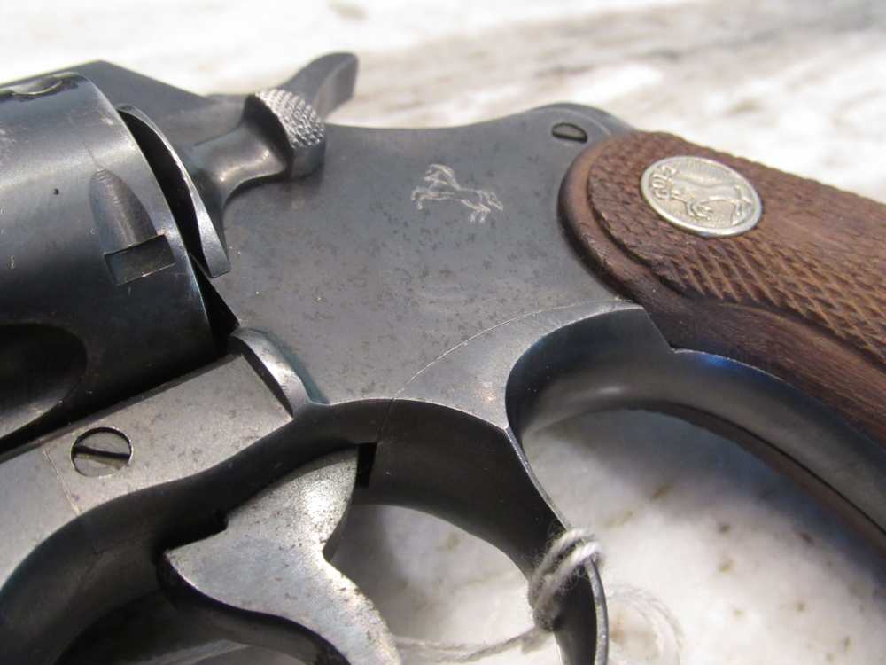 1944 Colt Official Police 38 spl w/4”Brl C&R ok No Resv-img-9