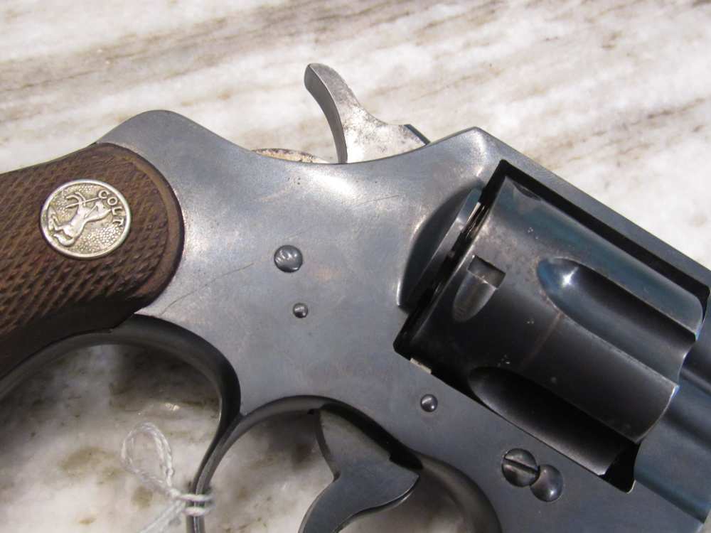 1944 Colt Official Police 38 spl w/4”Brl C&R ok No Resv-img-18