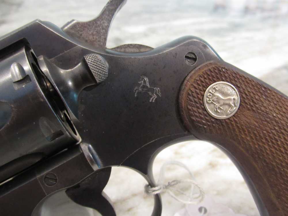 1944 Colt Official Police 38 spl w/4”Brl C&R ok No Resv-img-4