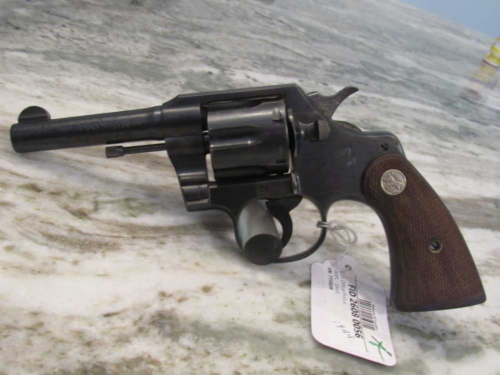 1944 Colt Official Police 38 spl w/4”Brl C&R ok No Resv-img-0