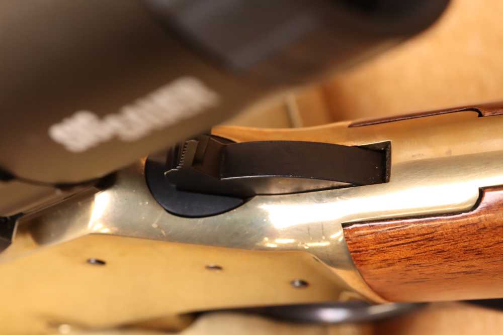 Henry H010B Big Boy .45-70 22" Brass and Blued Lever-Action Rifle w/ Scope-img-32