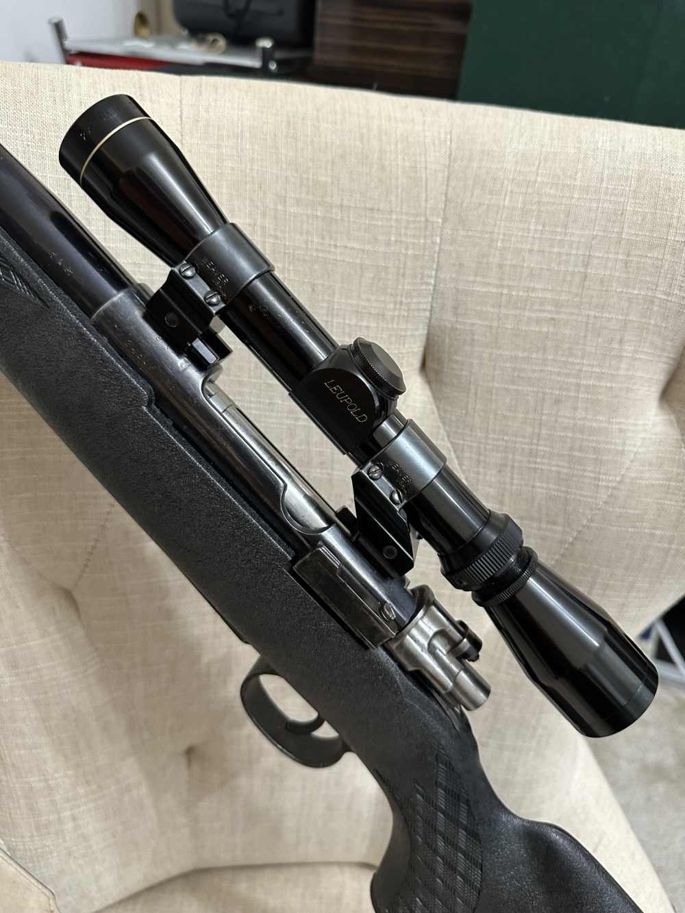7mm Mauser Sporter Hunting Rifle Composite Stock + Leupold 2-7 Scope-img-9