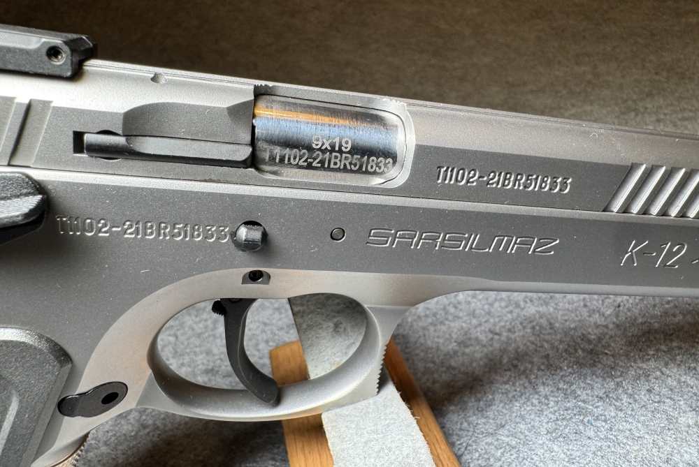 SAR USA K-12 Sport 9mm Pistol - Used-img-21
