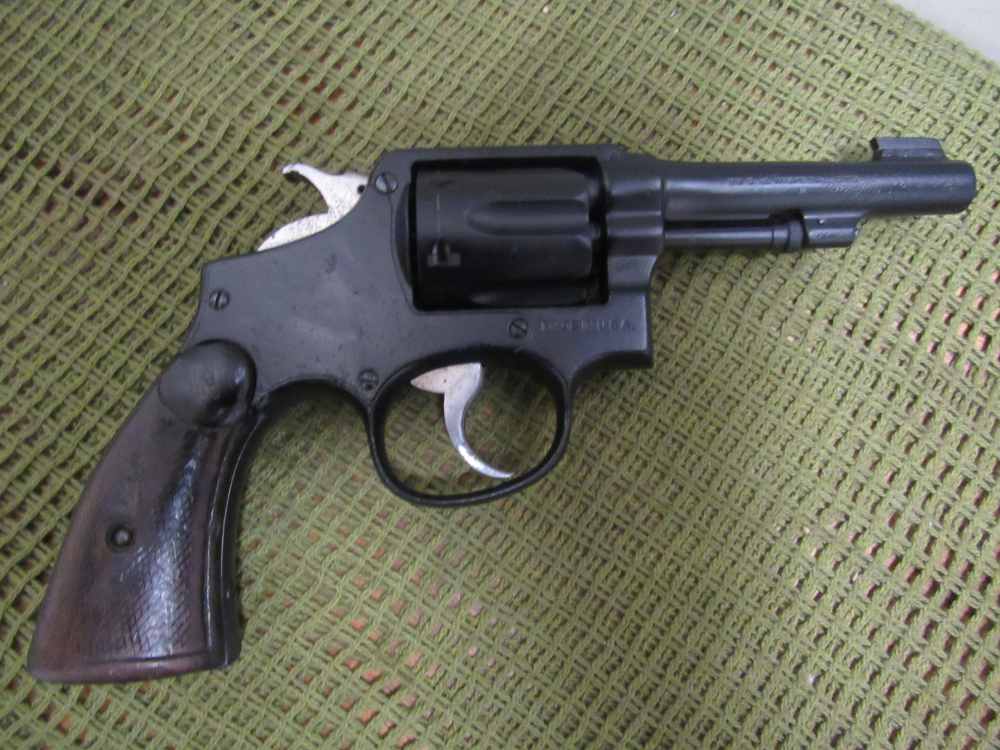 Smith & Wesson pre model 10 S/N 562012 CERAKOTED & RE-WORKED 38 SPL 4 INCH -img-7