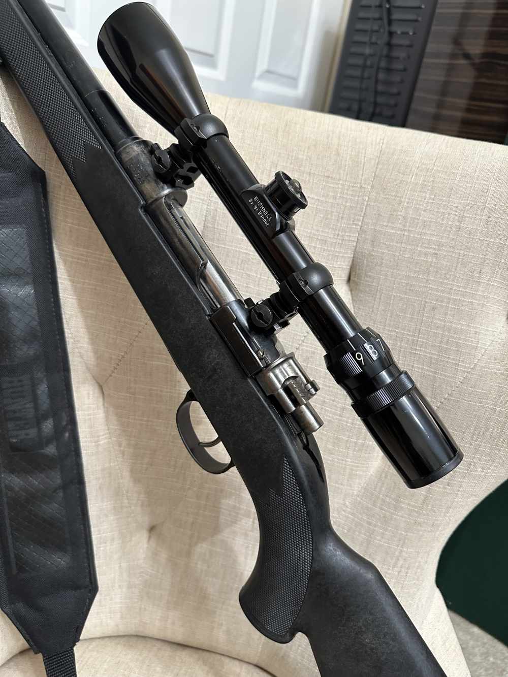 8mm Mauser Sporter Hunting Rifle Composite Stock+ Bushnell 3-9 Banner Scope-img-7