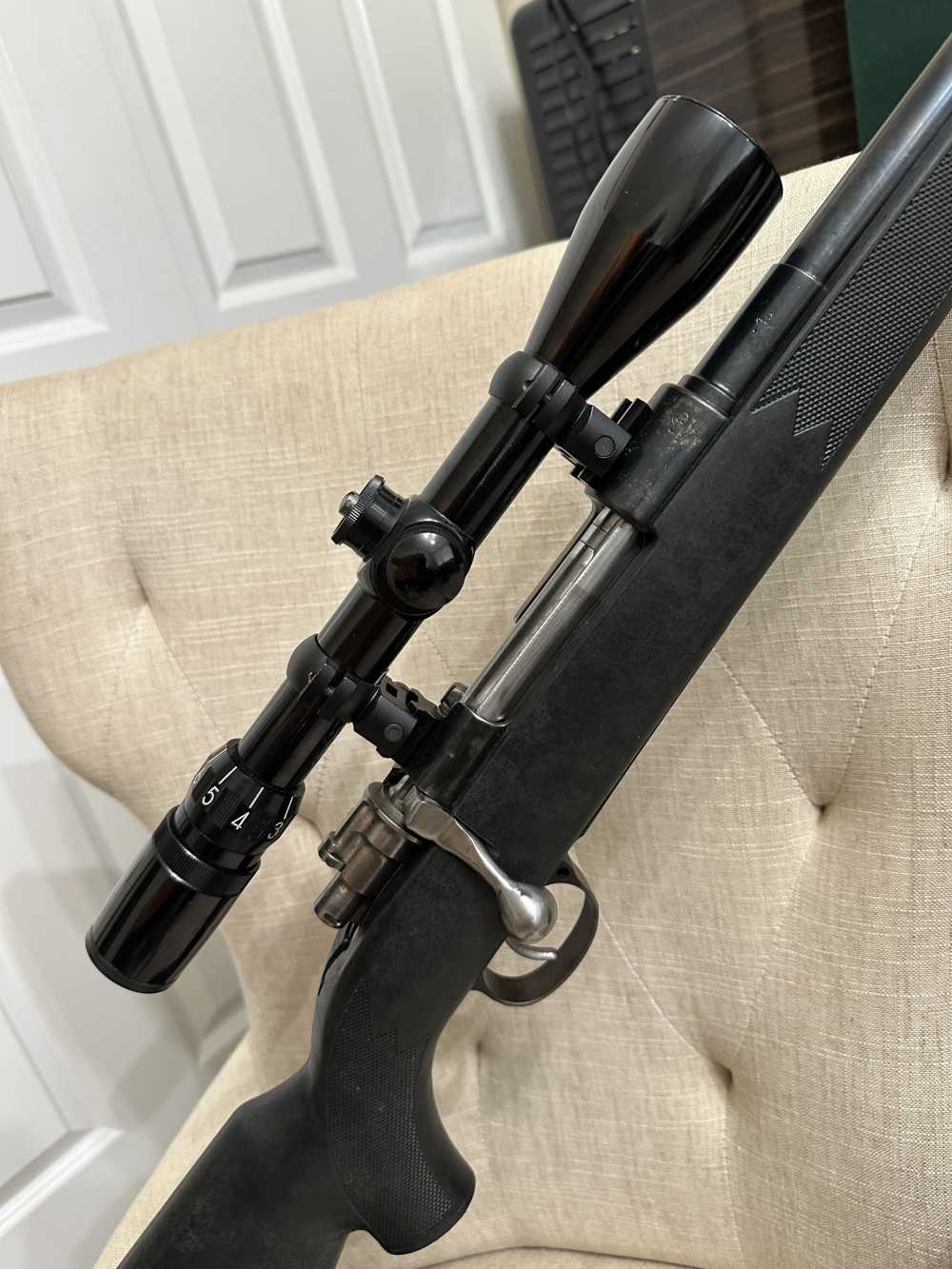 8mm Mauser Sporter Hunting Rifle Composite Stock+ Bushnell 3-9 Banner Scope-img-2