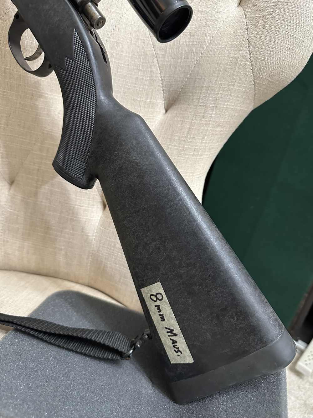 8mm Mauser Sporter Hunting Rifle Composite Stock+ Bushnell 3-9 Banner Scope-img-6