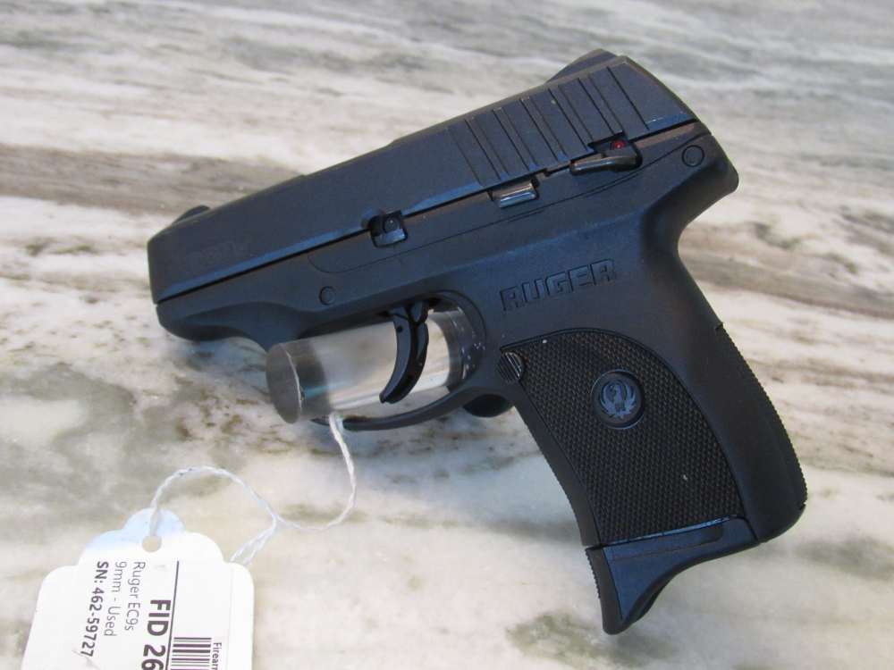 Ruger EC9s 9mm w/3 3/16”Brl $.01 Start No Reserve.-img-0