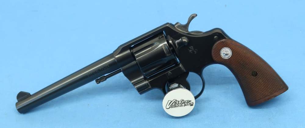 Colt Official Police 38 Special 6-Inch Blued Double Action Made 1966-img-0