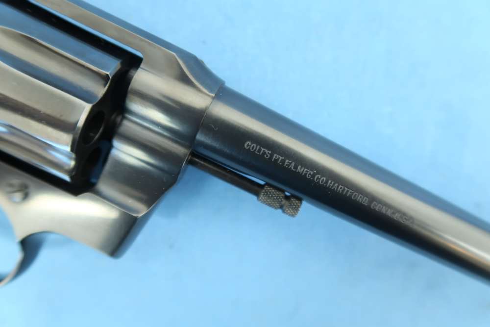 Colt Official Police 38 Special 6-Inch Blued Double Action Made 1966-img-43