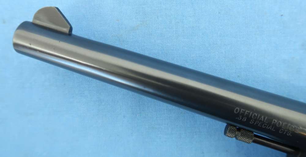 Colt Official Police 38 Special 6-Inch Blued Double Action Made 1966-img-11