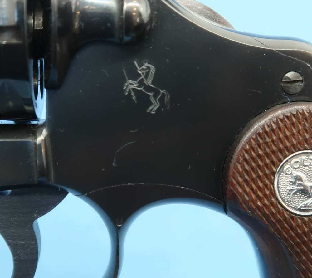 Colt Official Police 38 Special 6-Inch Blued Double Action Made 1966-img-5