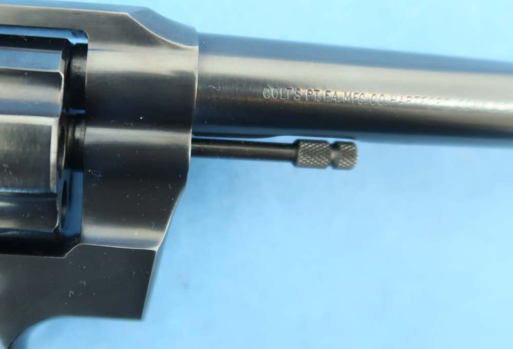 Colt Official Police 38 Special 6-Inch Blued Double Action Made 1966-img-42