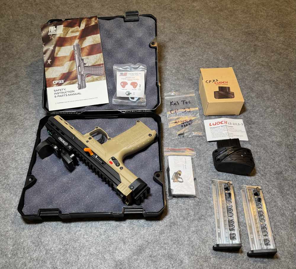 KEL-TEC CP33 22LR Pistol with Optic and Threaded Barrel-img-31