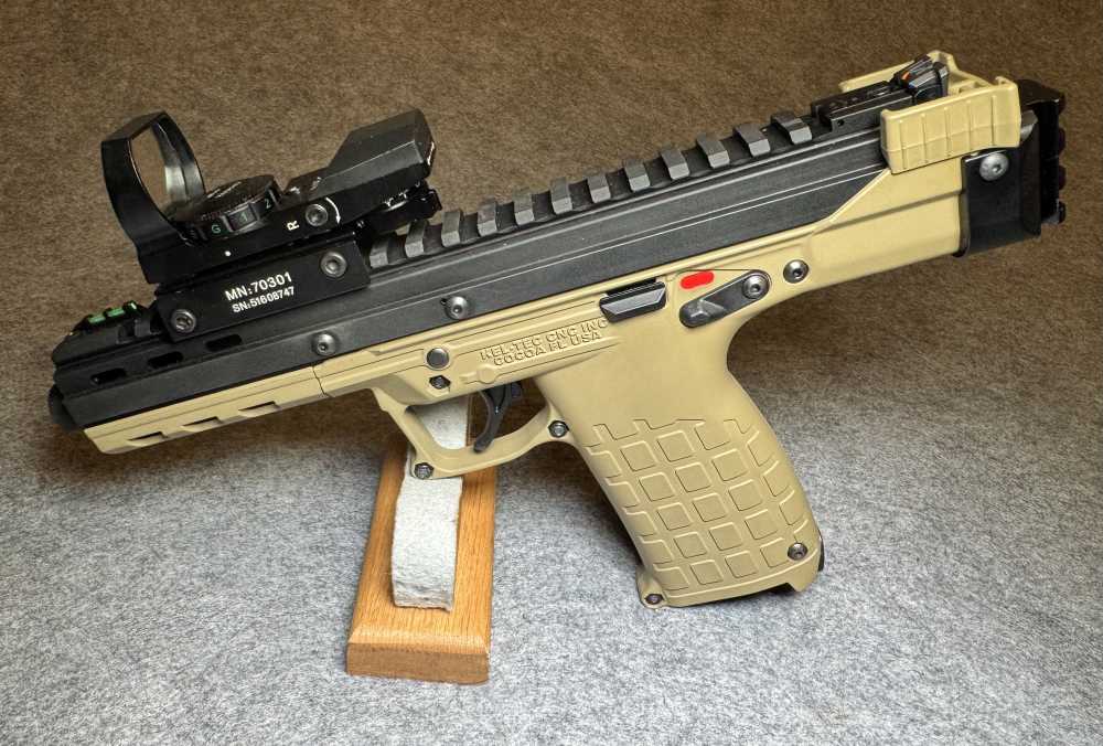 KEL-TEC CP33 22LR Pistol with Optic and Threaded Barrel-img-1