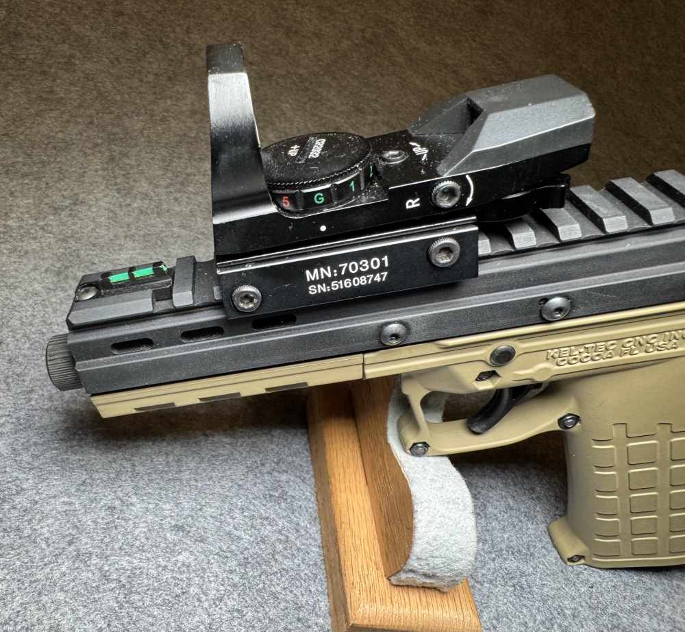 KEL-TEC CP33 22LR Pistol with Optic and Threaded Barrel-img-2