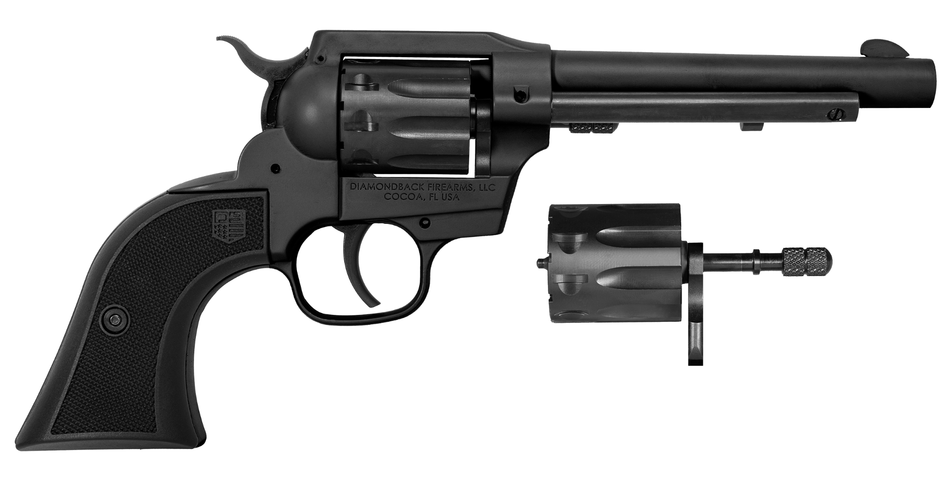 Diamondback Sidekick Convertible 22LR/22MAG Revolver 9 Shot 5.50 Barrel DB0-img-0