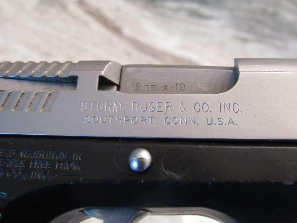 Stainless Ruger P95 DAO 9mm $.01 Start No Reserve-img-20