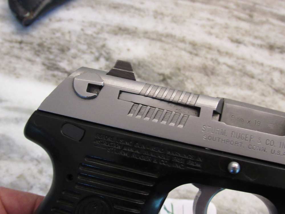 Stainless Ruger P95 DAO 9mm $.01 Start No Reserve-img-21